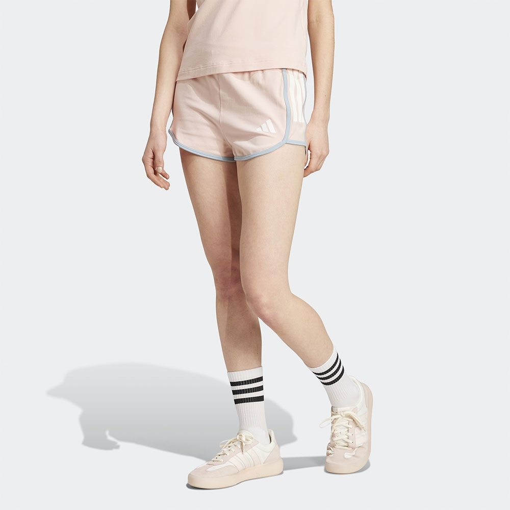 アディダス T-roカット 3S フィットショーツ-ブルーピンク/ JG4111 7,142円