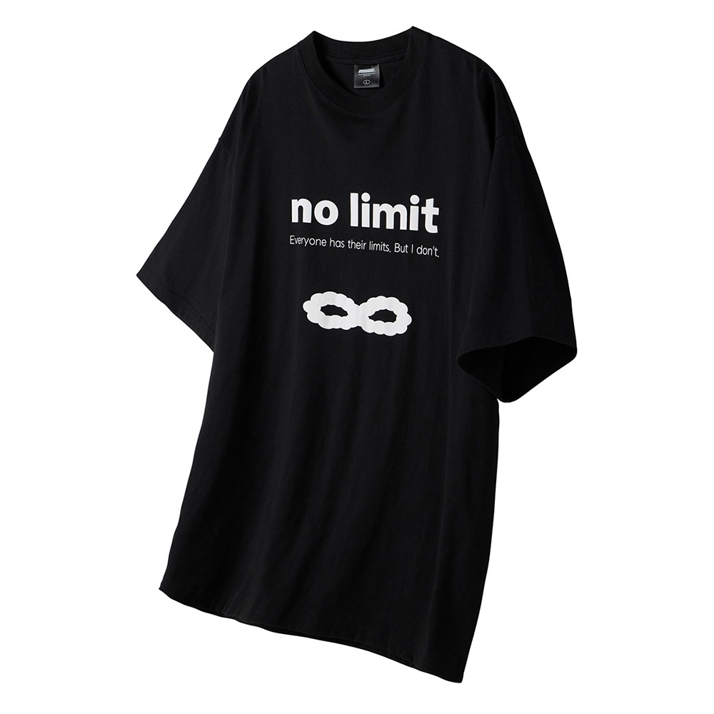 No Limit Over Short Sleeve_Black