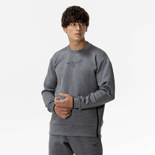ミズノ MIZUNO ストレッチスウェットクルー シャツ メンズ 32MCC05206