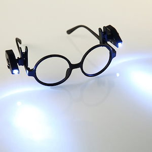 2 個の柔軟な読書灯 - 夜間照明 - 眼鏡およびツール用
