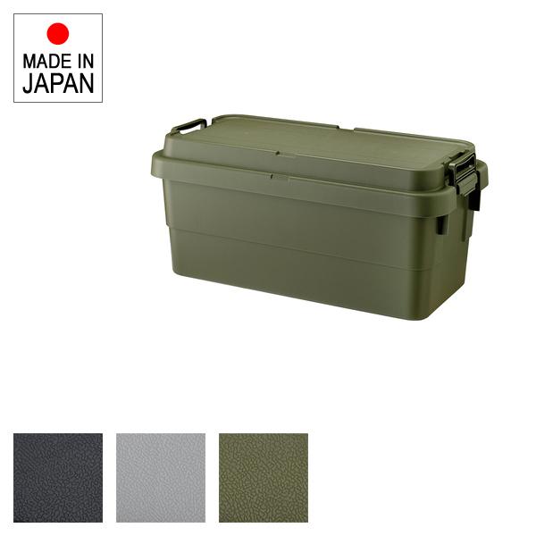 収納ケース 収納BOX 収納ボックス スツール シンプル ミリタリー調 トランクカーゴ ガレージ 車庫 玄関 アウトドア ファイル収納 持ち運び 整理整頓 日本製