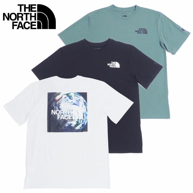 ノースフェイス 半袖 Tシャツ ロゴ メンズ トップス カットソー レディース ホワイト ブラック 白 黒 S M L XL XXL 2L 3Lサイズ　USモデル 米国モデル アウトドア キャンプ T