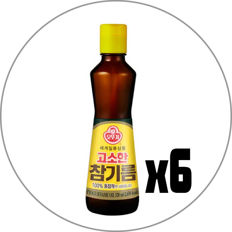 希少！！】 オットギ ごま油 (320ml) 6本 韓国調味料 - aegis.qa