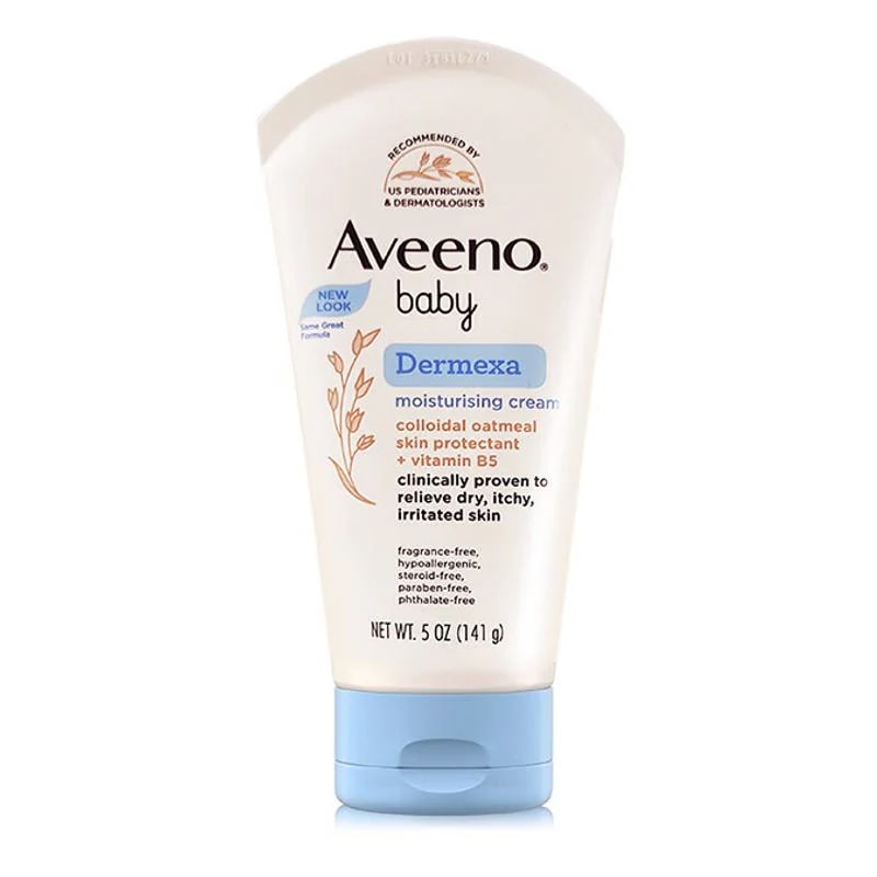 aveeno baby子供用クリーム多効果ケア潤いスキンケアボディミルク赤ちゃんオート麦緩やか赤ちゃん用クリーム141 g（新旧パッケージランダム出荷）
