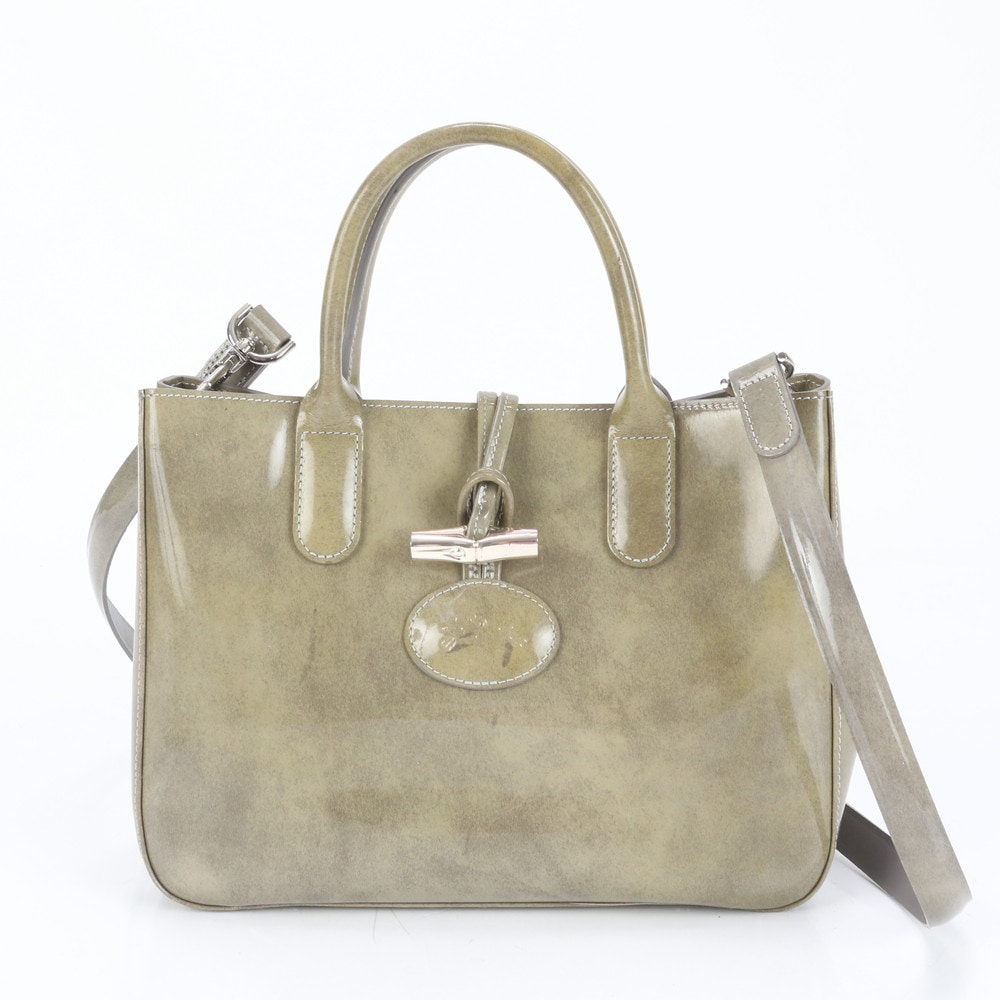 ロゾ 2WAY ショルダーバッグ 斜め掛け ハンド トート レディース ERE 10-8 中古