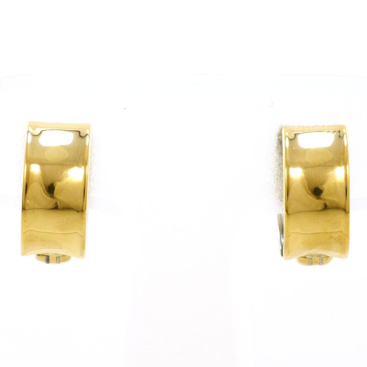 PT900 プラチナ K18 18金 YG イエローゴールド イヤリング 総重量約2.1g 中古