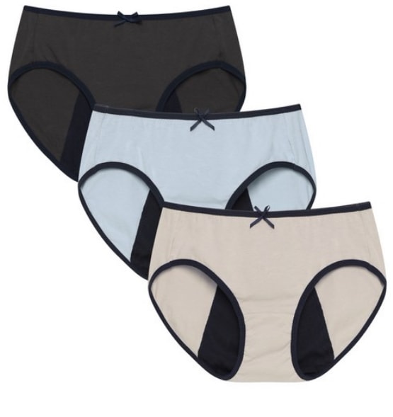 フローリン 綿スパン 衛生パンツ 3点 セット