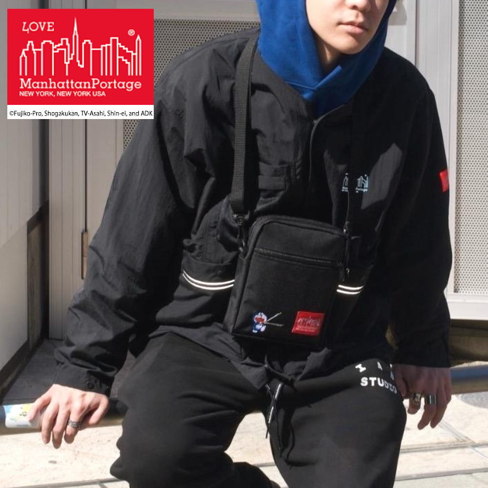 正規品 バッグ シティ ライツ /SM/ ウィズ プラスティック パーツ ドラえもん 24 ブラック 1403-P