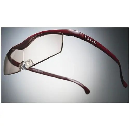 Hazuki Company Hazuki ハズキ コンパクト (赤)ブルーライト対応カラーレンズ 1.32倍