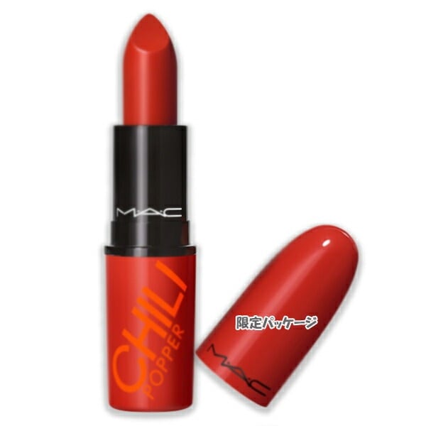 MAC ラスターガラス リップスティック チリ ポッパー