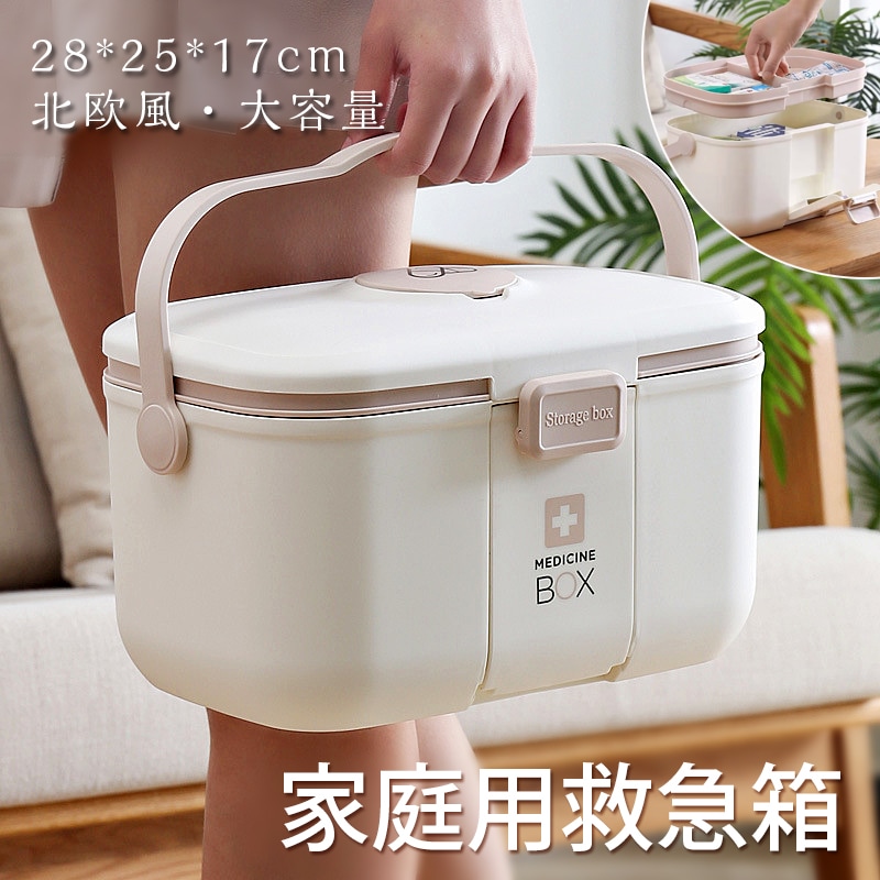 救急箱 おしゃれ 薬 ケース 箱 薬入れ おしゃれ 防災 救急ボックス 応急手当 薬箱 収納ボックス