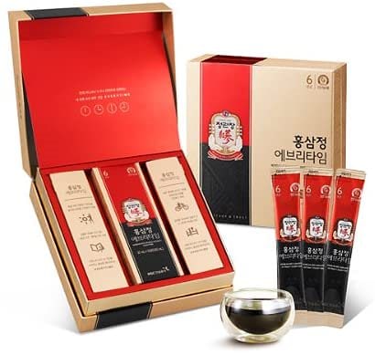 紅参精エブリタイム （10ml X 30包）6年根 高麗人参 韓国健康食品