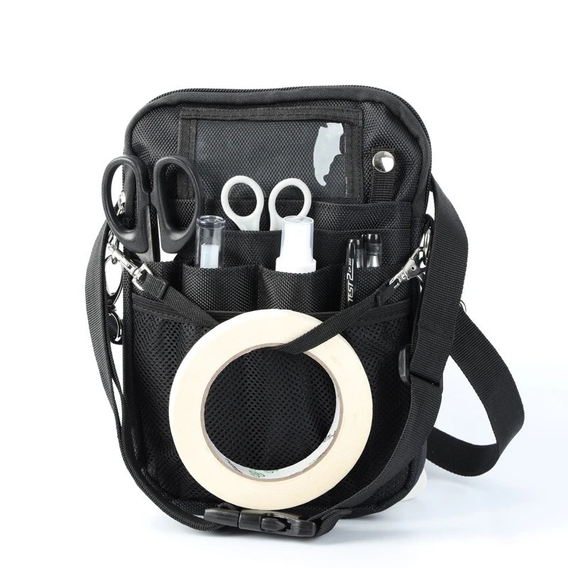 【1つ買うと10つ無料】即納多機能 エプロンバッグ ナースポーチ ウエストバッグ 仕事用 3way ショルダー バッグ 鞄 文房具 小物入れ 大容量 作業用 業務用 看護婦 介護士 保育士 腰袋 美容 17,221円