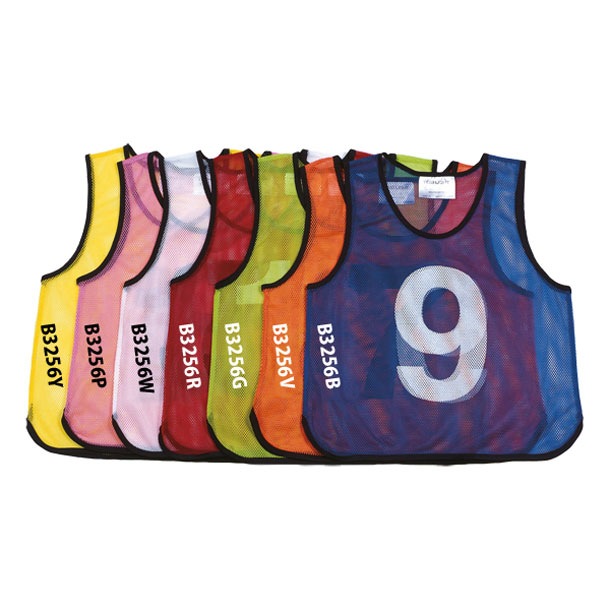 メッシュベストジュニア 110(白) 学校機器 (B3256W)