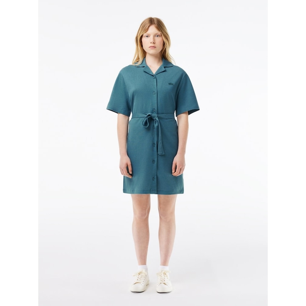 LACOSTE 女性用リネンブレンドオープンカラーシャツドレス EF7765-54G IY4 Q2NEF7765-54GIY4 16,161円