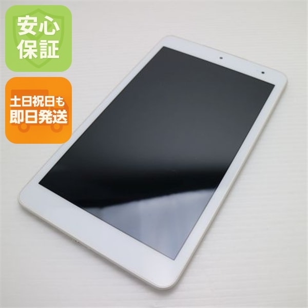 美品 KYT32 Qua tab QZ8 オフホワイト タブレット 93