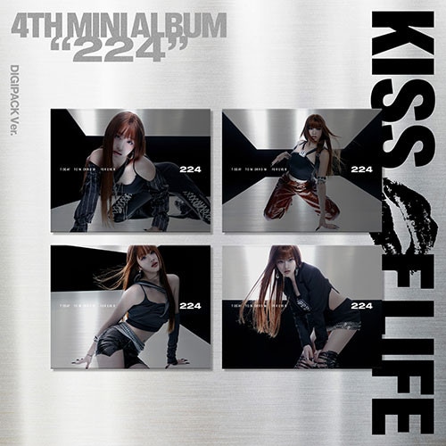 [未開封新品] [4種セット]キスオブライフミニ4集224デジパックバージョンKISS OF LIFE Digipack Ver