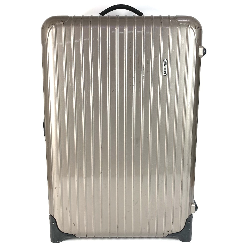 RIMOWA リモワ キャリーバッグ 859.63.00 サルサ SALSA 64L 64リットル スーツケース マルチホイール 2輪 旅行バッグ トラベルバッグ ポリカーボネート メタリック系