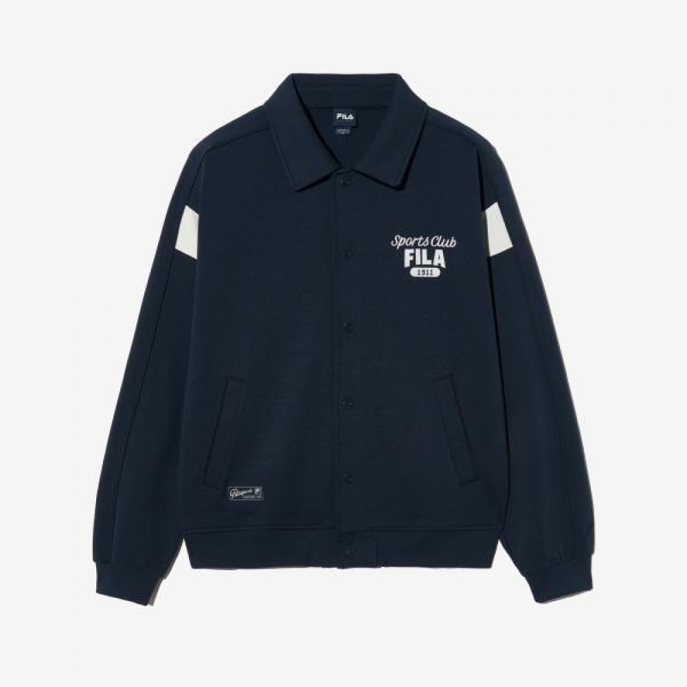 FILA カラーバーシティジャケット