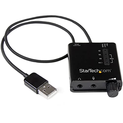 StarTech.com USB - DACヘッドホンアンプ S/PDIF対応 96kHz/24bi