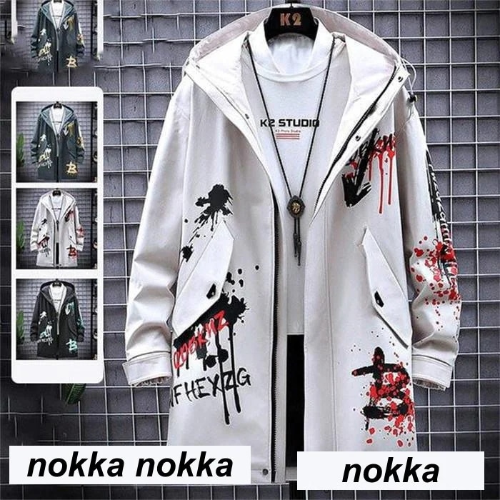 マウンテンパーカー メンズ ジャケット ロング丈 撥水加工 コート ブルゾン ジップアップ カジュアル 6,738円