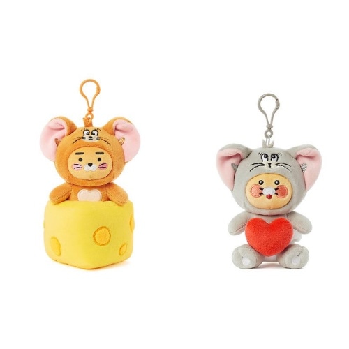 トムとジェリーXカカオフレンズ キーホルダー ぬいぐるみ _ライアン チュンシク