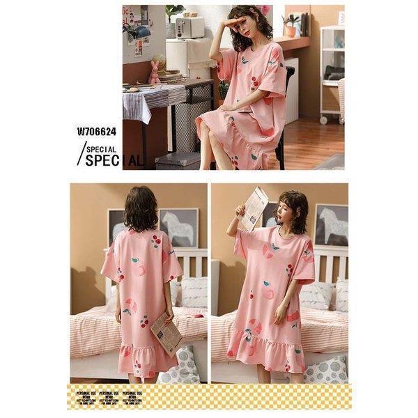 ネグリジェ パジャマ レディース 春夏 半袖ワンピース パジャマ 大きいサイズ ロングTシャツ ナイトウェア 部屋着 可愛い 10色 オシャレ 寝巻きワンピース 新作