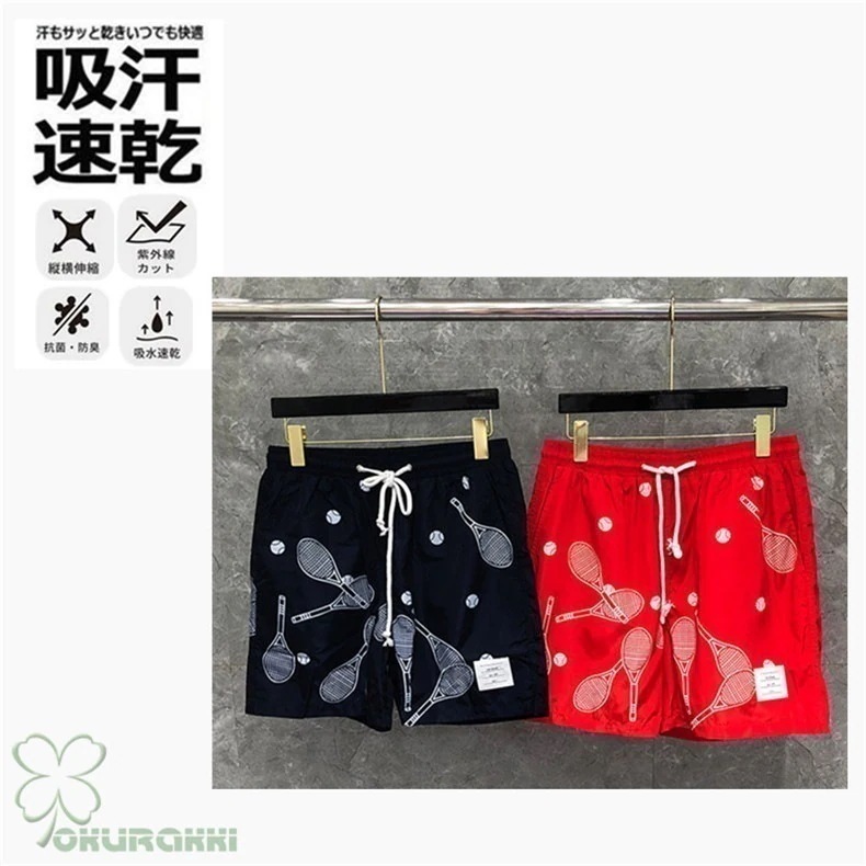 テニスウェア ショートパンツ Tennis Shorts メンズ レディース ニットストレッチショートパンツ テニス バドミントンウェア ポケット付き 短パン ショーツ