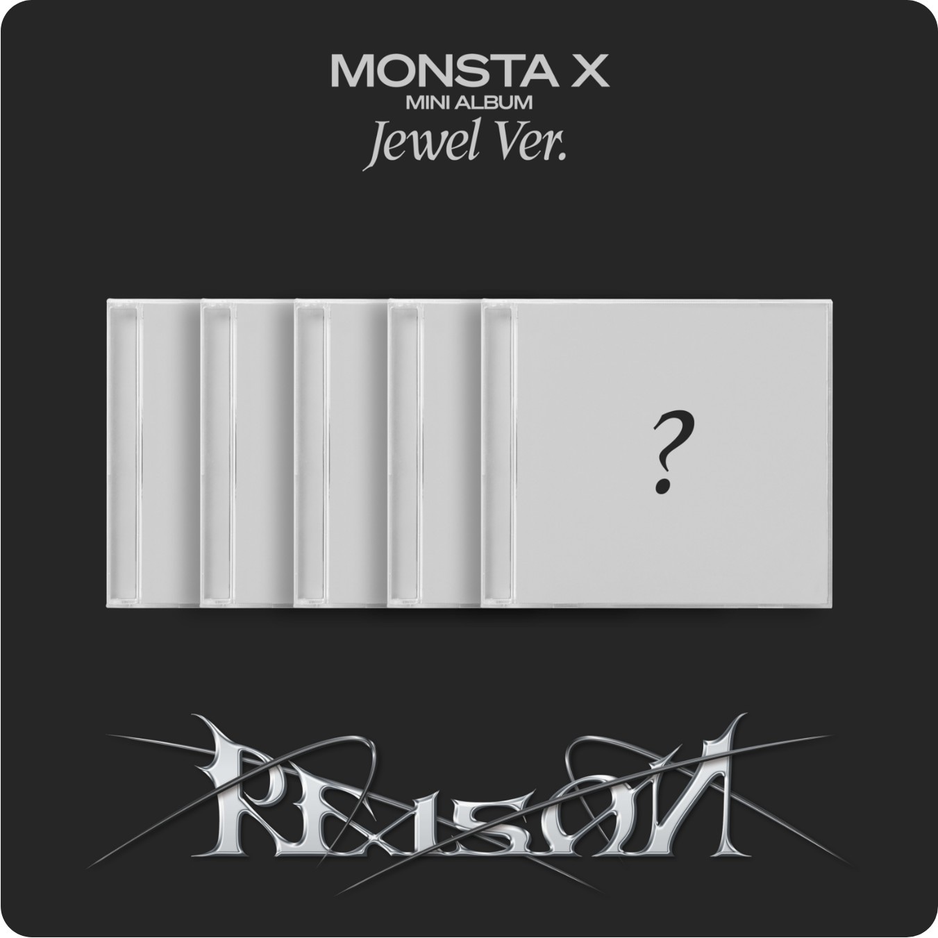 (5種セット) MONSTA X [REASON] Jewel ver.