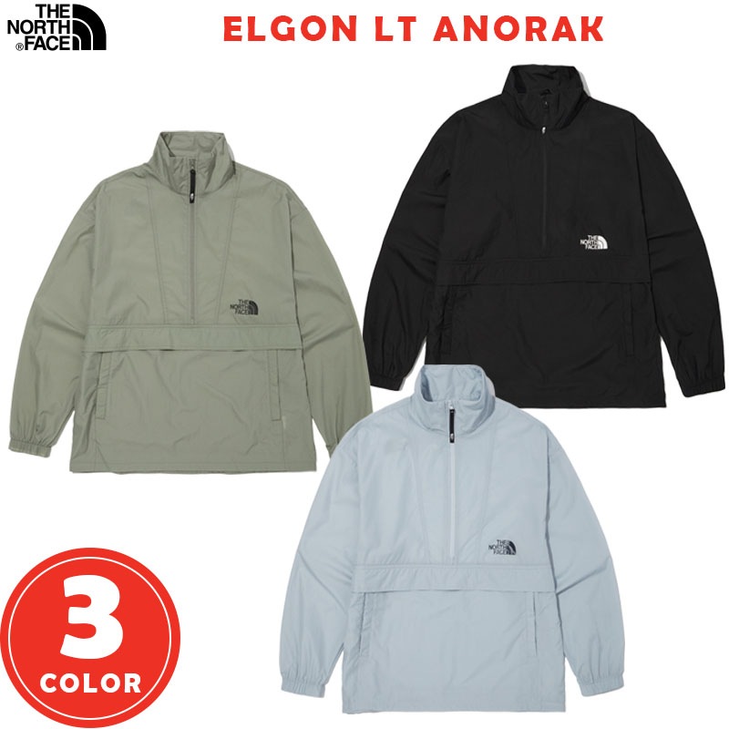 韓国正規品保証 関税負担なし NA3BN05A ELGON LT ANORAKデイリー 基本 着装 男子 女子 人気 韓国 ファッション 男女共用 アウトドア