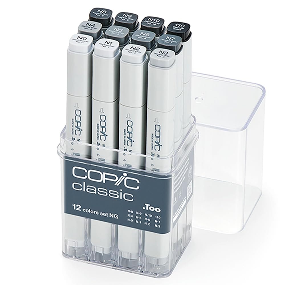 コピック(COPIC) Too コピック クラシック 12色セット NG
