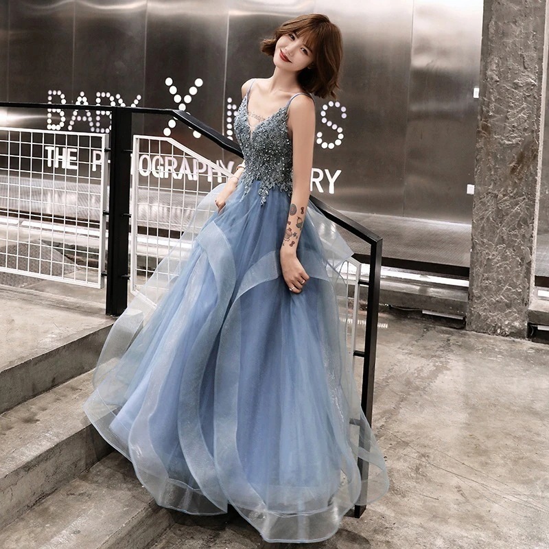 パーティードレス2024大人気 新作 高級感 気質 ワンピース 花嫁ロングドレス 結婚式ワンピース 結婚式 ドレス ウェディングドレス 白 ロングドレス 韓国ファッション17