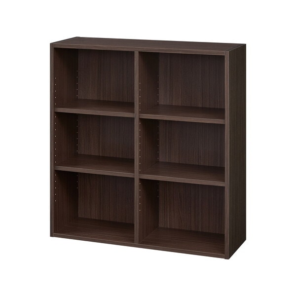 白井産業 FUL-9085 DK シンプルオープンラック フルニコ ダークブラウン メーカー直送