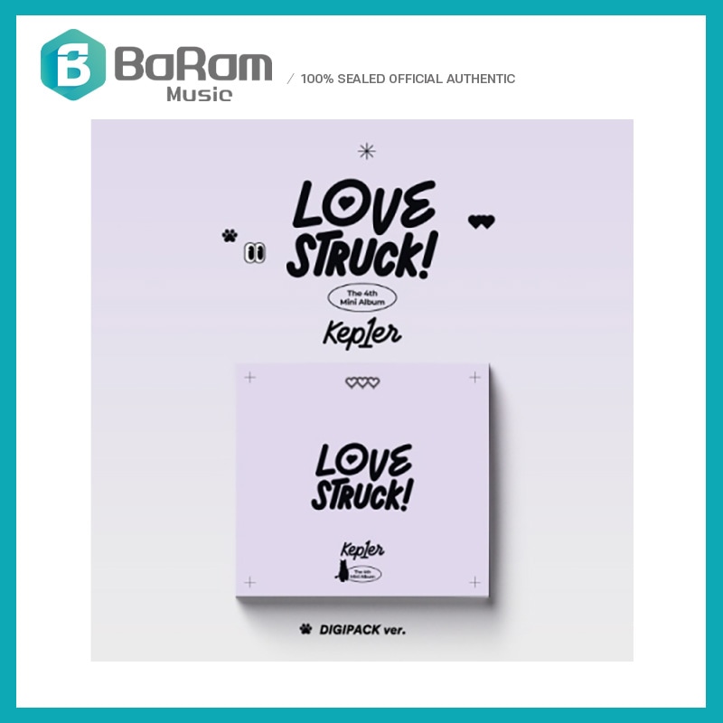 【15%SALE】(DIGIPACK) (9種セット) 【KEP1ER】 4th Mini Album 【LOVE STRUCK!】
