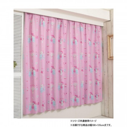 マイメロディ＆マイスウィートピアノ 遮光カーテン 100×135cm SB-674-S 4,500円