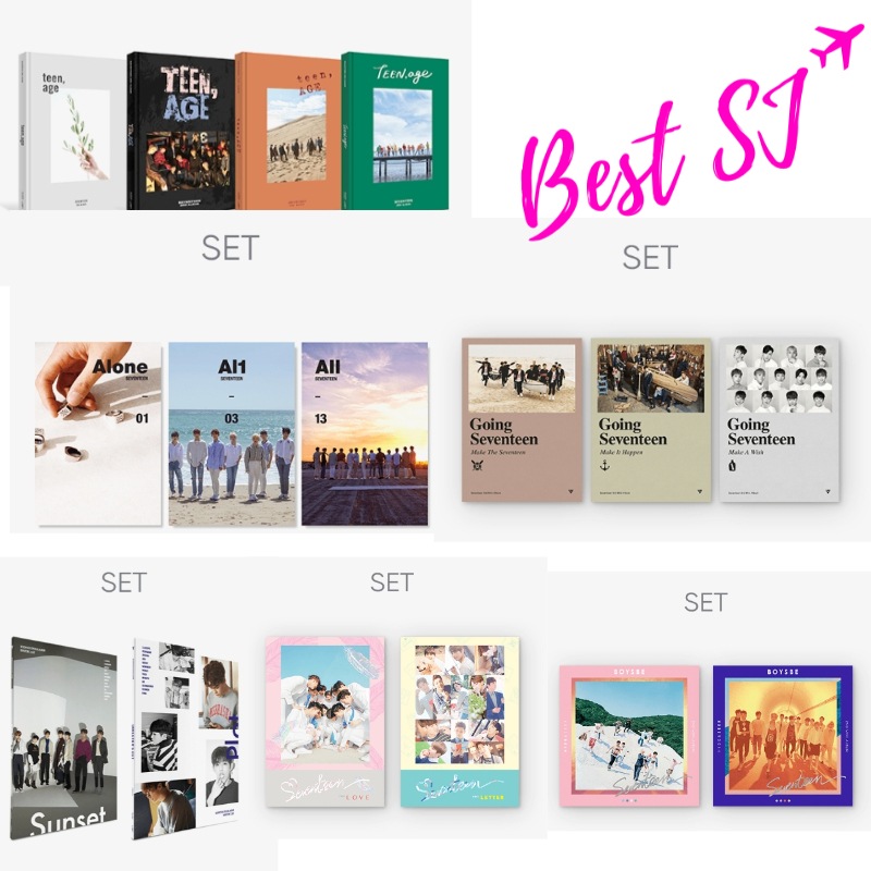 SEVENTEEN Album Collection SET