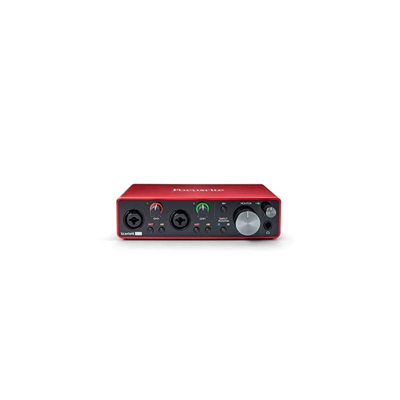 Focusrite フォーカスライト オーディオインターフェース 2イン/2アウト 24bit/192kHz Scarlett 2i2 (3rd Gen) 【国内正規品】