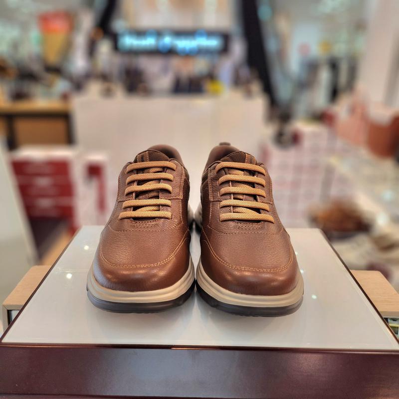 男性 足が楽な4cm軽量バンド型コンフォートセミカジュアルシューズ 3mr580-E_CA