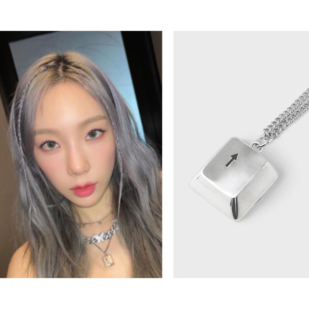 [少女時代テヨン着用]ラダーネッククレス/2022年新作 韓国ジュエリー 韓国女性アクセサリー 韓国の人気ブランド