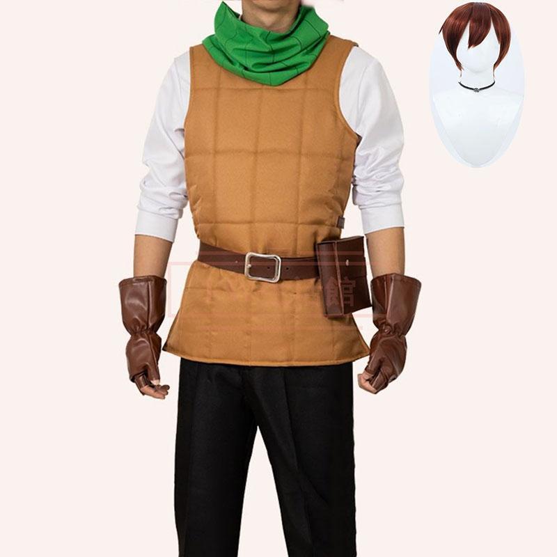 工場直販ダンジョン飯 チルチャック コスプレ衣装 ウィッグ 靴 コスチューム 演出服 アニメ ゲーム ハロウィン