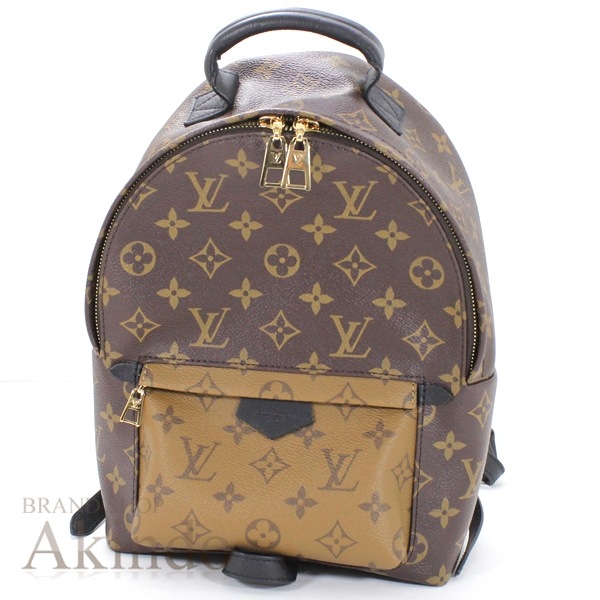 【新品・未使用】ルイヴィトン パームスプリングス バックパック PM モノグラム・リバース リュックサック M44870 LOUIS VUITTON ブラウン ルイ・ヴィトン ビトン メンズ レディー