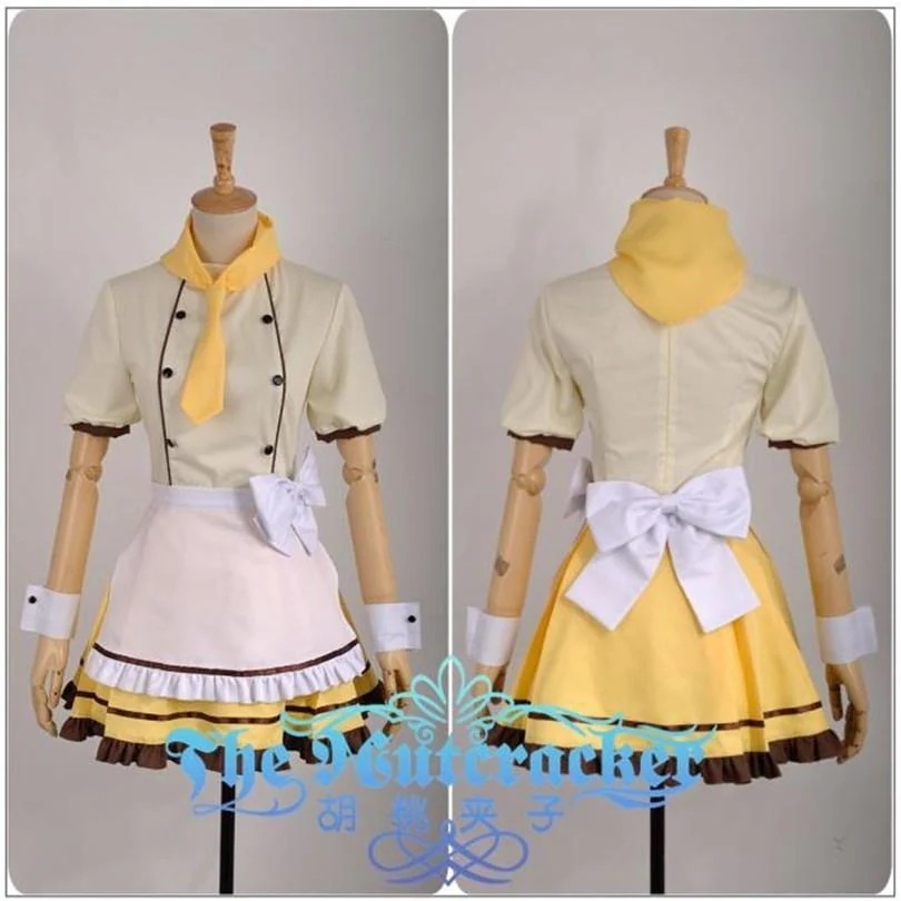 ラブライブlovelive!星空凛 ほしぞらりん COCO S喫茶店 ココス喫茶店 メード服 コスプレ衣装 仮装イベント アニメ パーティー