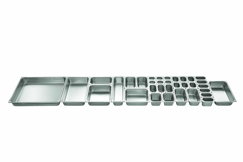 本間製作所 仔犬印 18-8 ホテルパン2100 1/2 深さ200mm （13.0L）