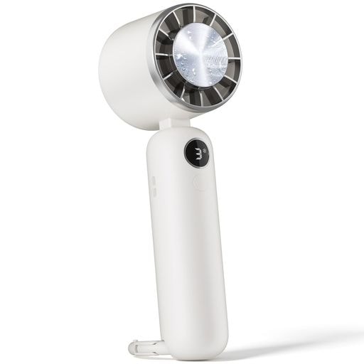 【2025新登場 瞬間冷却】SHISHAMO ハンディファン 冷却プレート付き 携帯扇風機 5000MAH大容量電池 長時間連続使用 3段階風量調節 強風 静音 LEDディスプレイ 手持ち/首掛け/卓