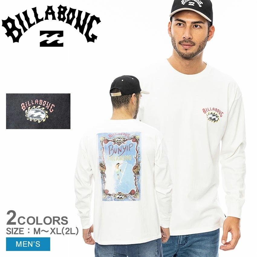 ヘリテージ BE012052 メンズ ウエア トップス Tシャツ ロンT クルーネック ブランド サーフ アウトドア シンプル カジュアル スポーティ バックプリント ロゴ