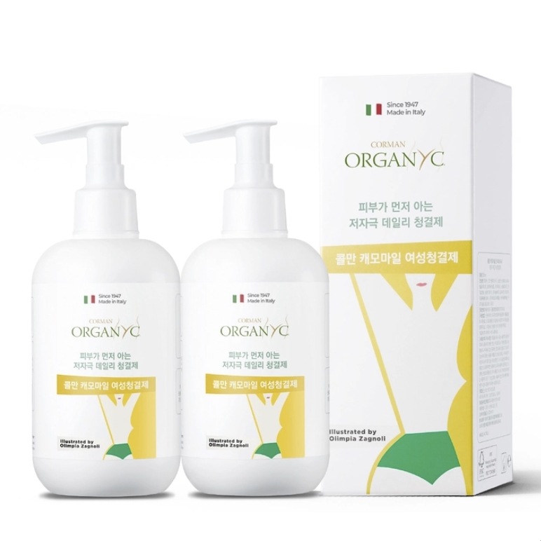 [Corman] Intimate Wash/ 女性清潔剤/ 250ml x 2/ オーガニック/ イタリア