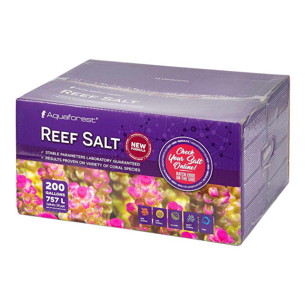 人工海水　箱入り　アクアフォレスト　Ｒｅｅｆ　Ｓａｌｔ　２５ｋｇ（５ｋｇX５）　ＣＲＣ10―35―50―10―00