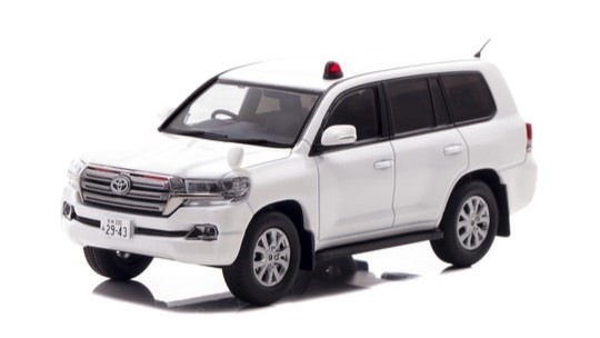 RAI’S 1/43 トヨタ ランドクルーザー AX (URJ202) 2018 宮崎県警察交通部交通指導課暴走族対策室車両 (白)【H7431807】 ミニカー RAIS H7431807 トヨタ