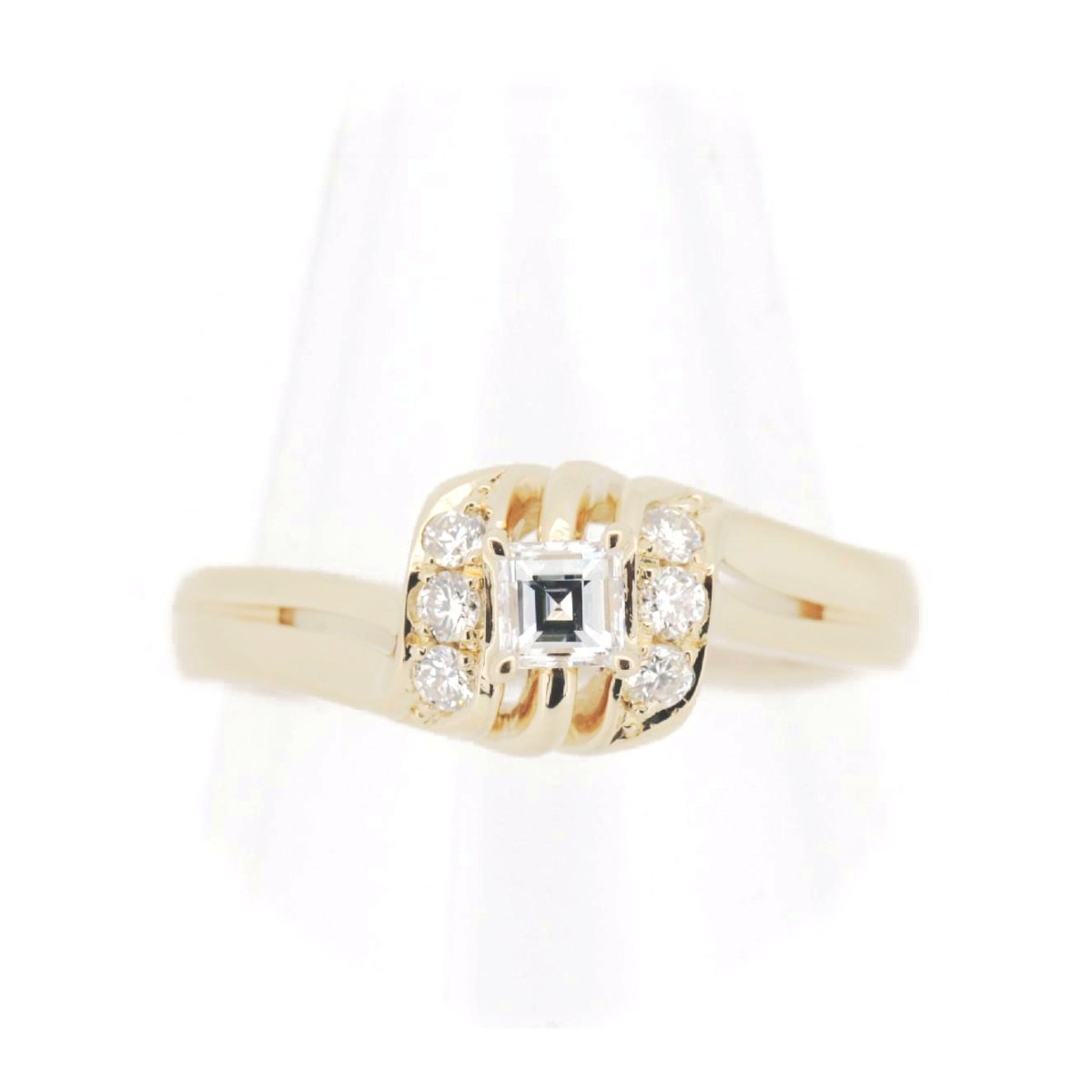 ダイヤモンド リング 指輪 11号 0.27ct K18YG(18金 イエローゴールド) 質屋出品