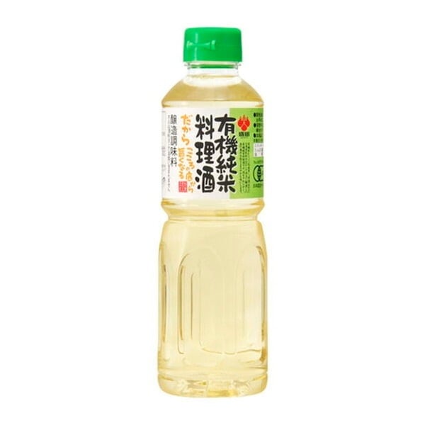 有機 純米料理酒 ペット 500ml x12 メーカー直送